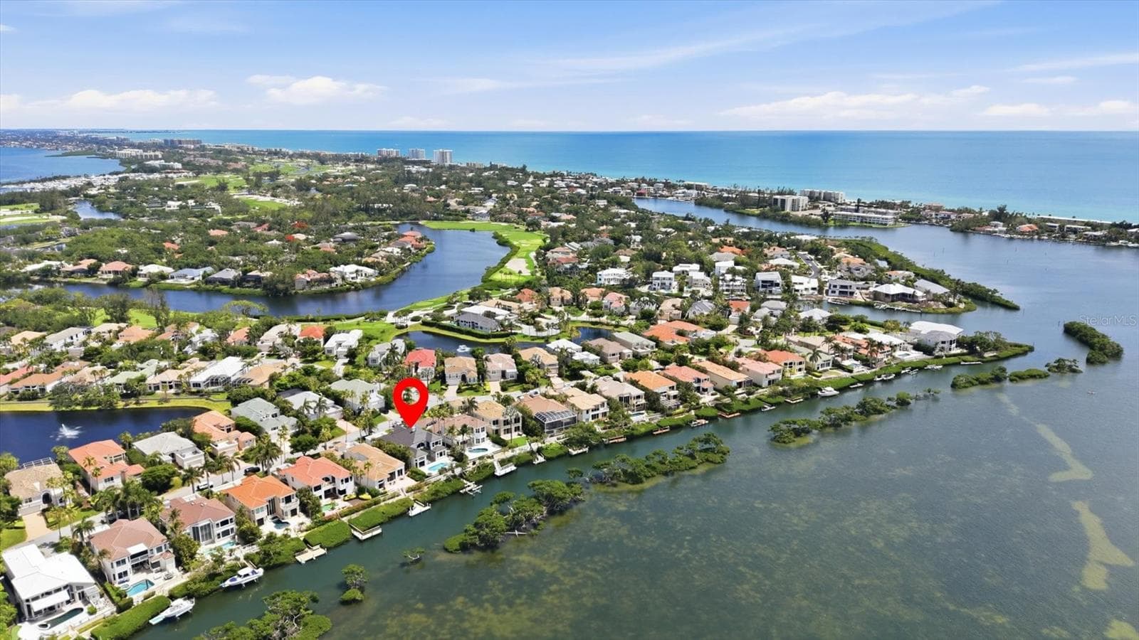 Aerial Photo - 3606 FAIR OAKS PL, LONGBOAT KEY