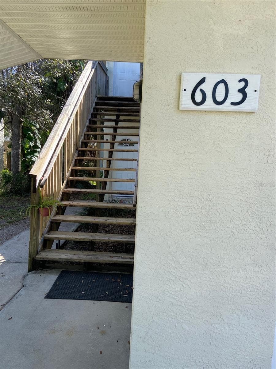 Unit 603 lower 2 bedroom 2 bath unit - 601 E 2ND AVE, NEW SMYRNA BEACH