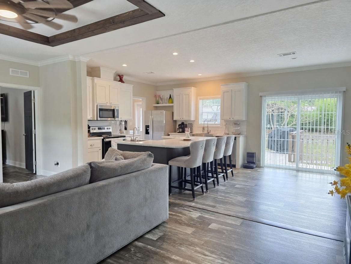 Open living area - 10617 SKEWLEE GARDENS DR, THONOTOSASSA