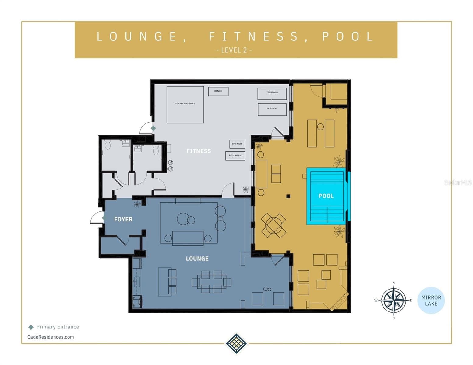 Amenities can be found on the second floor - 749 BURLINGTON AVE #600, ST PETERSBURG