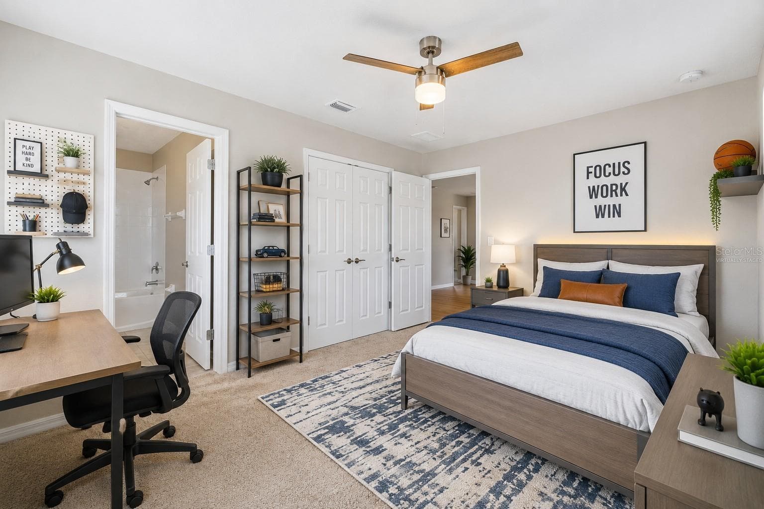 Bedroom 4Virtually Staged - 1192 MULTIFLORA LOOP, LUTZ