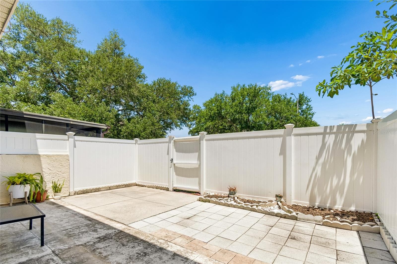 Large Fenced Patio - 7324 STONE HAVEN CT N, PINELLAS PARK