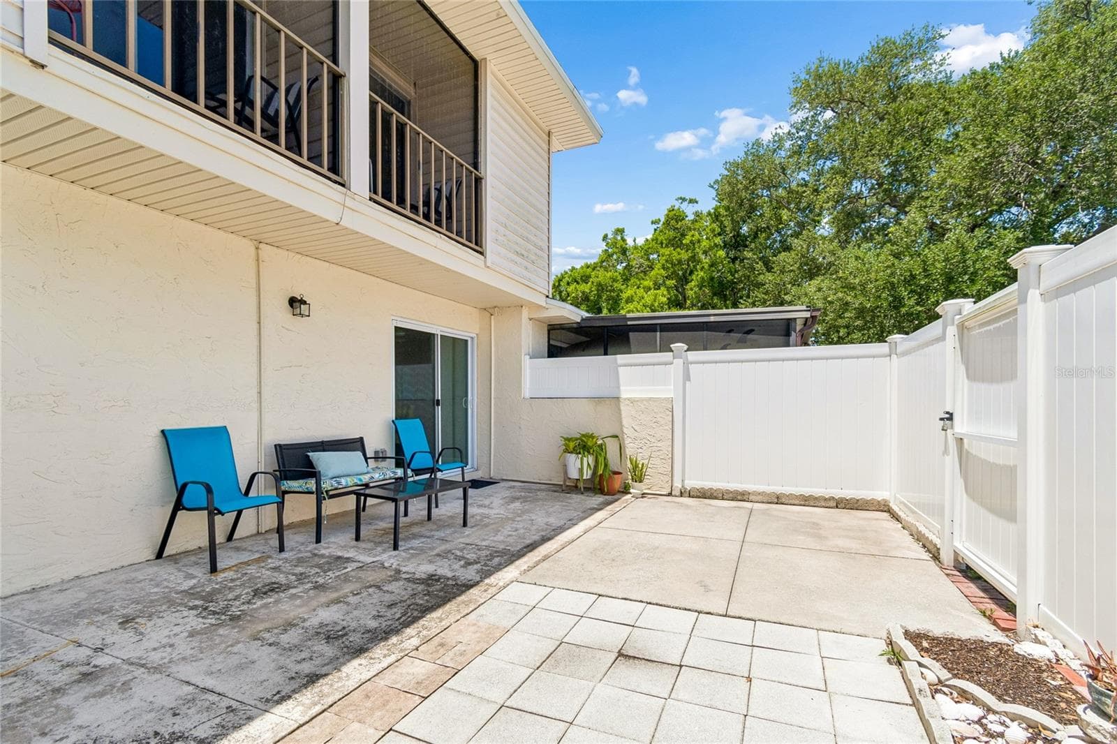 Large Fenced Patio - 7324 STONE HAVEN CT N, PINELLAS PARK