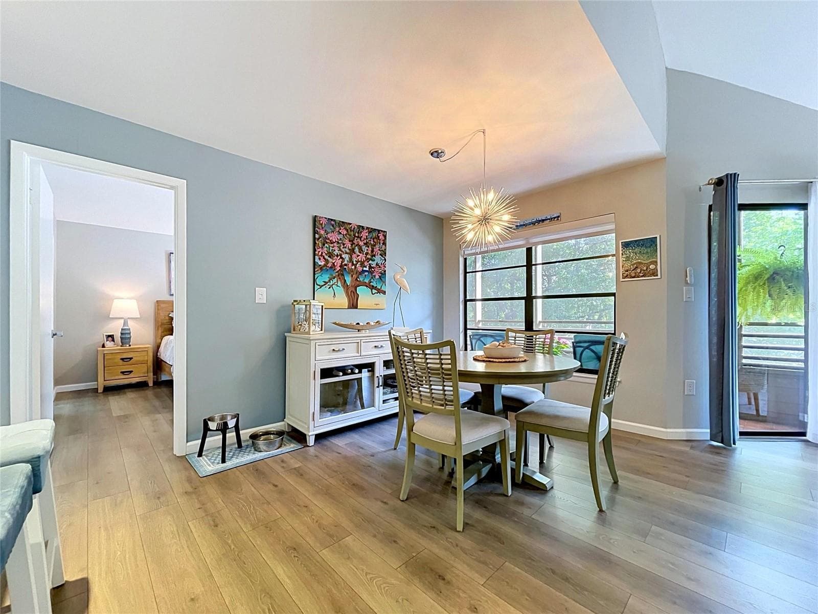 Dining area - 1006 LENNOX RD W #1006, PALM HARBOR