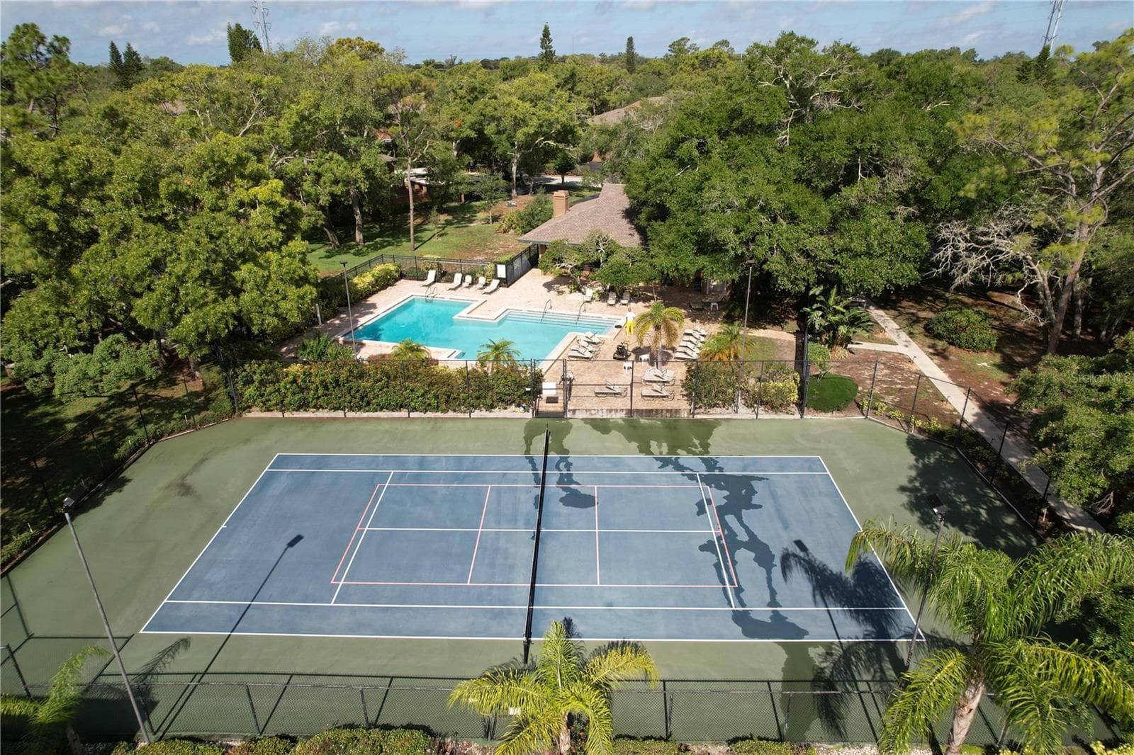 Tennis/pickleball courts - 1006 LENNOX RD W #1006, PALM HARBOR