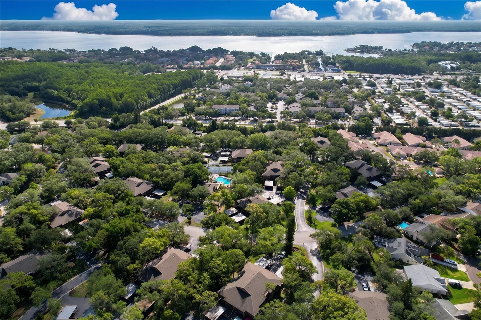 Aerial - 1006 LENNOX RD W #1006, PALM HARBOR