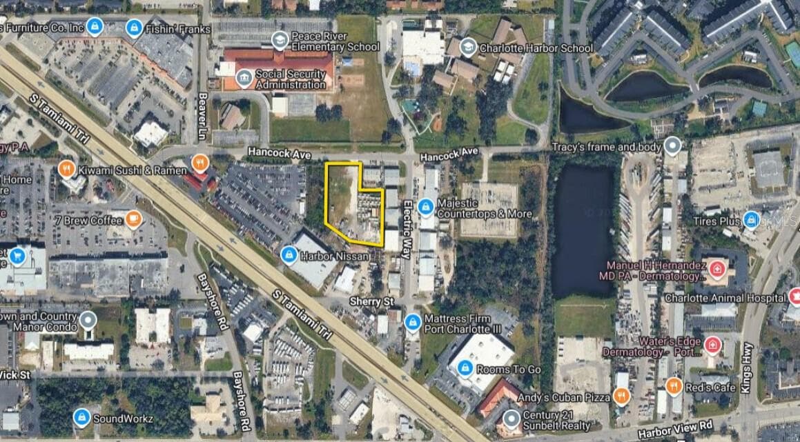 Nearby Land Uses - 22417 HANCOCK AVE, PUNTA GORDA