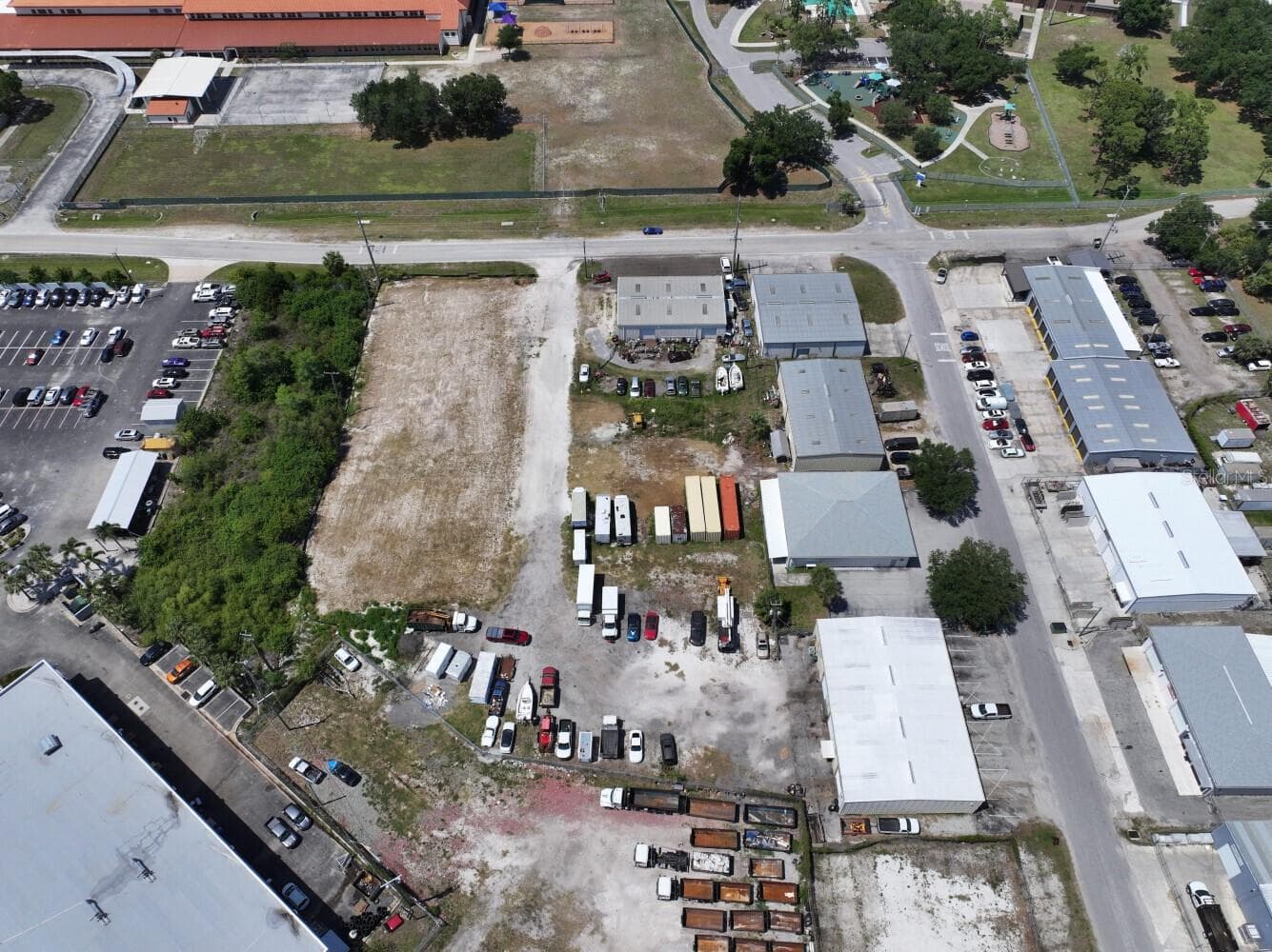 Aerial Looking North - 22417 HANCOCK AVE, PUNTA GORDA