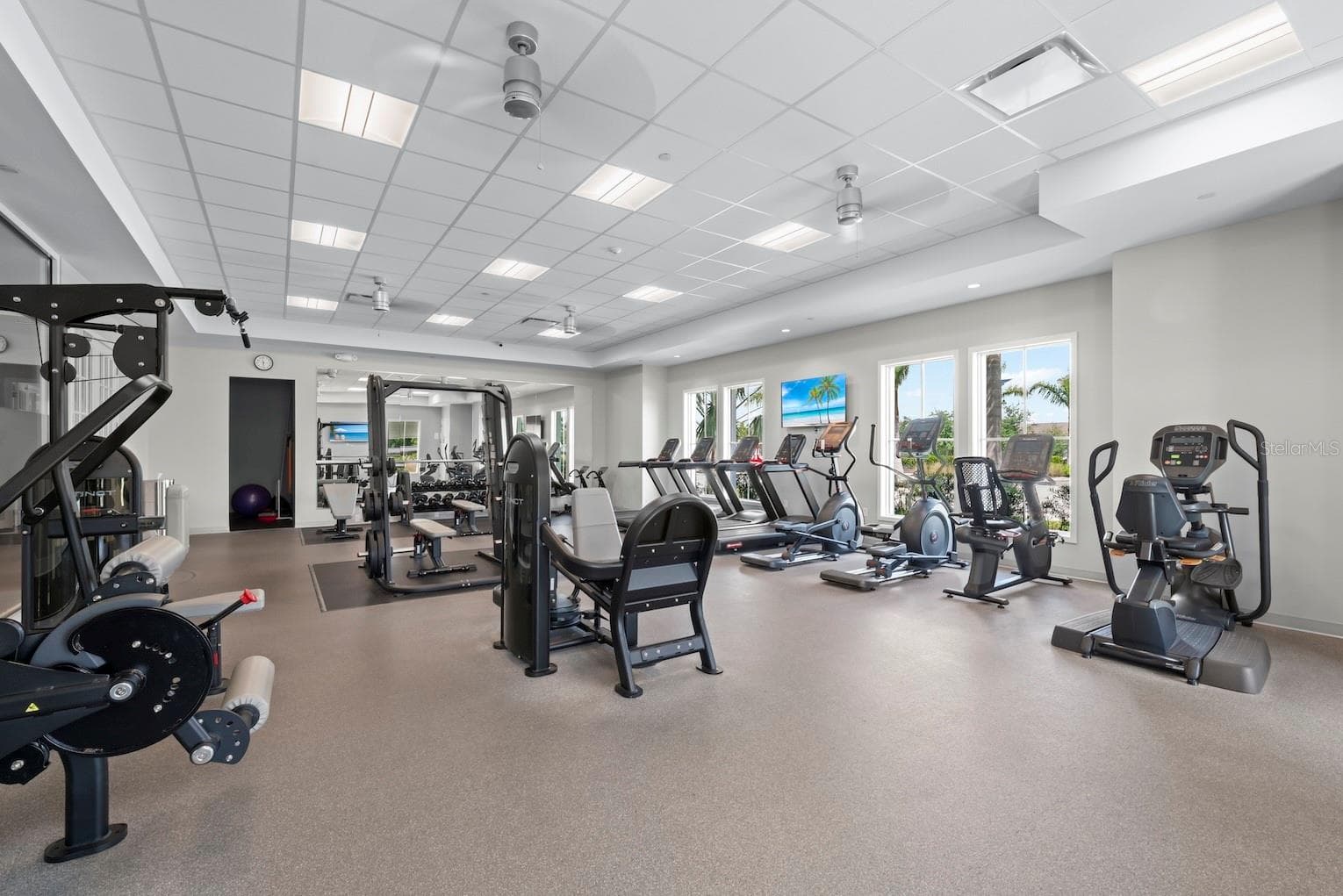 Community fitness center. - 1422 POWELL VALLEY DR, PORT CHARLOTTE