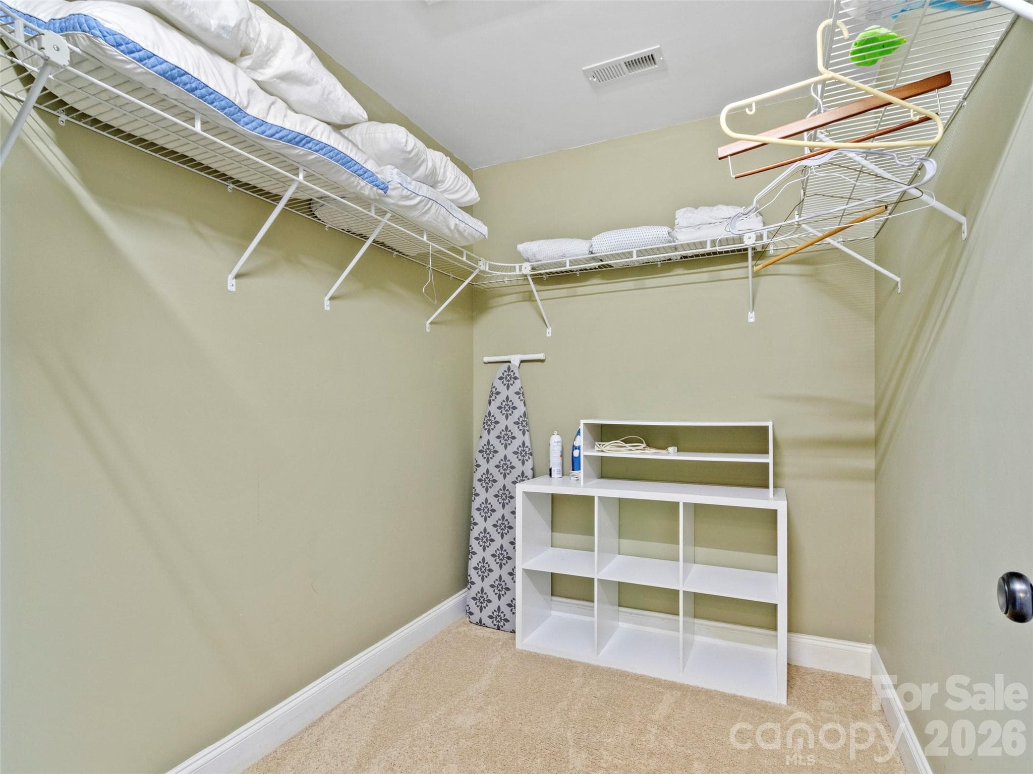Walk-in closet in primary bedroom - 5 Fieldtop Lane, Arden