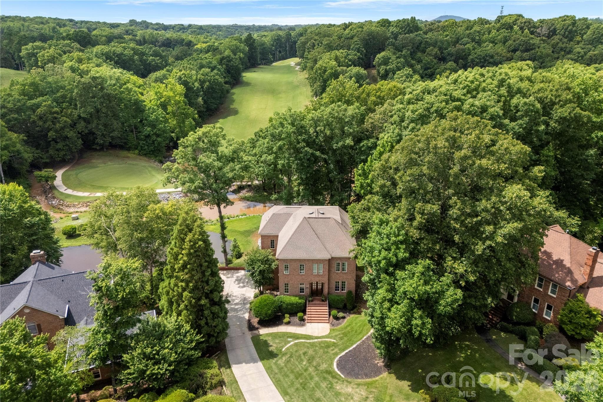 On Golf Course with pond, creek and gorgeous views! - 208 Tinkham Trail, Cramerton