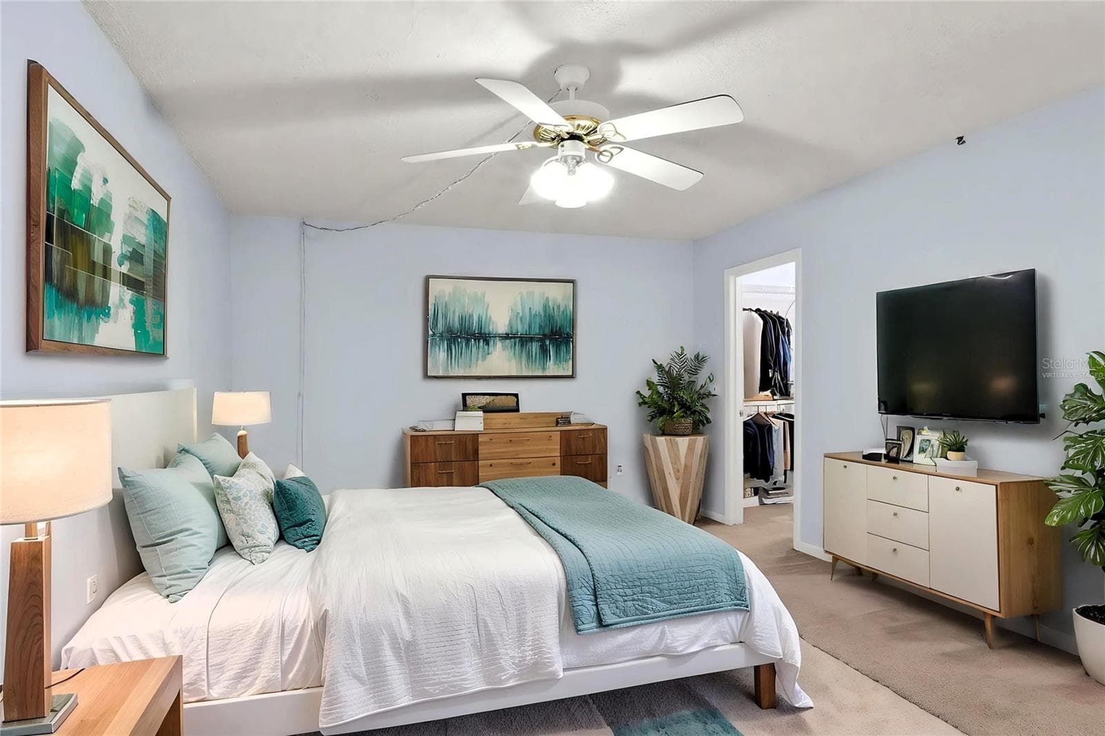 Virtually staged 2nd bedroom - 1810 VILLAGE CT, MULBERRY
