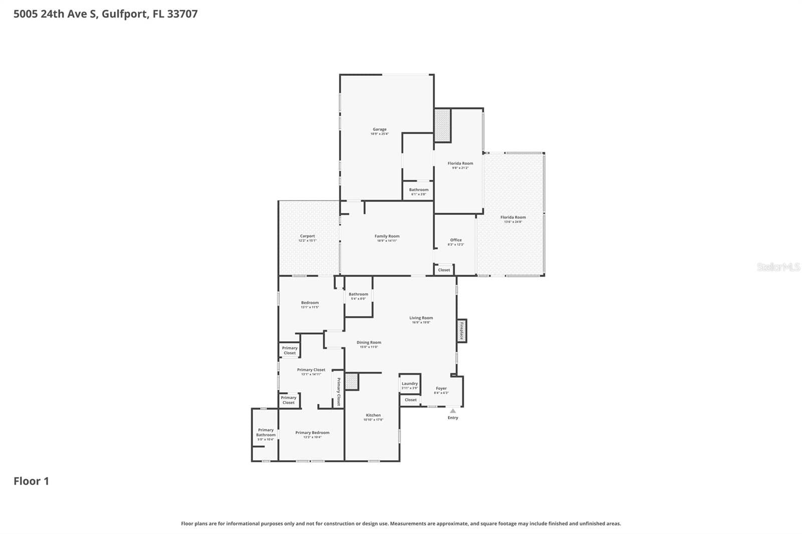 Single Family Residence at 5005 24TH AVE S, GULFPORT, photo 65 of 65