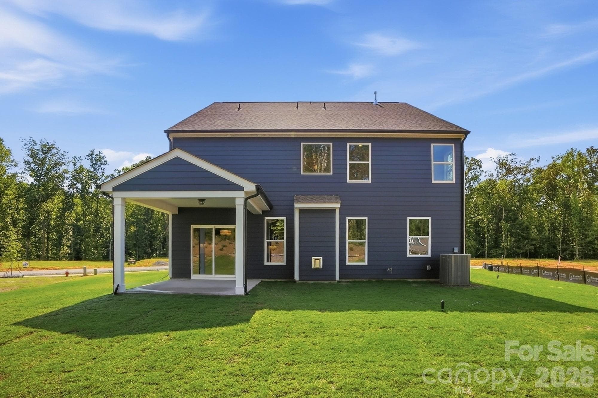 Rear of home - 5080 McLaughlin Loop, Waxhaw