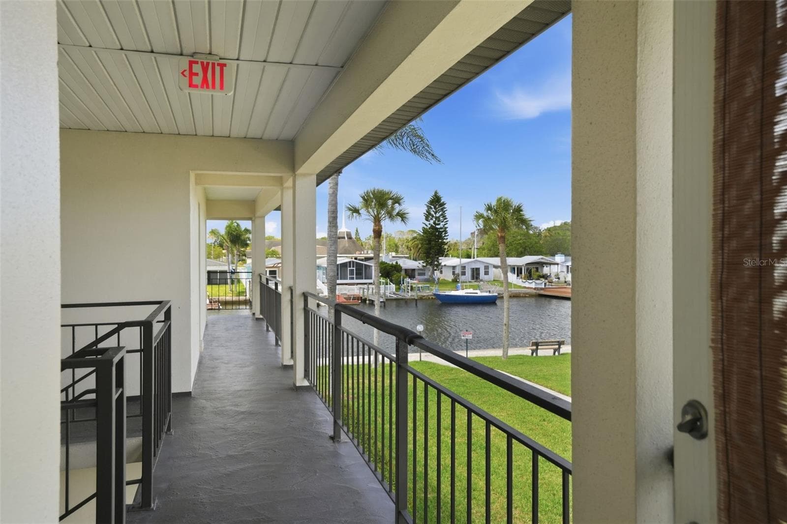 View from side door - 5108 AMULET DR #205, NEW PORT RICHEY