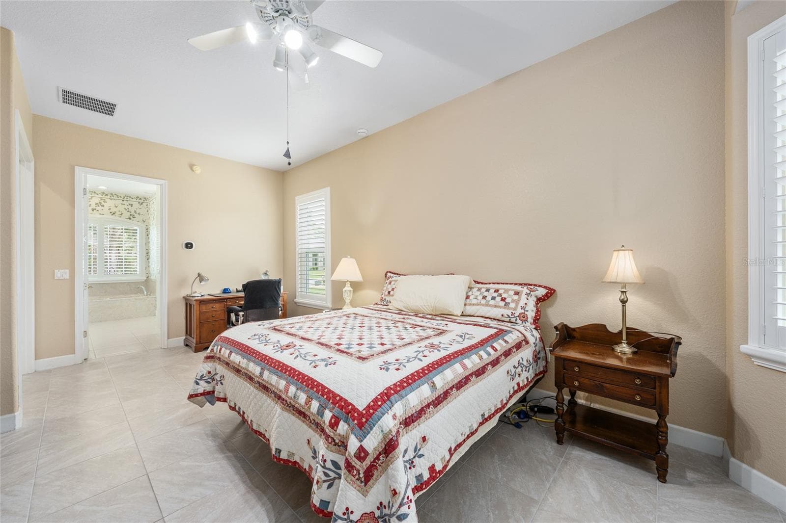 primary bedroom staged - 13500 SE 97TH TERRACE RD, SUMMERFIELD