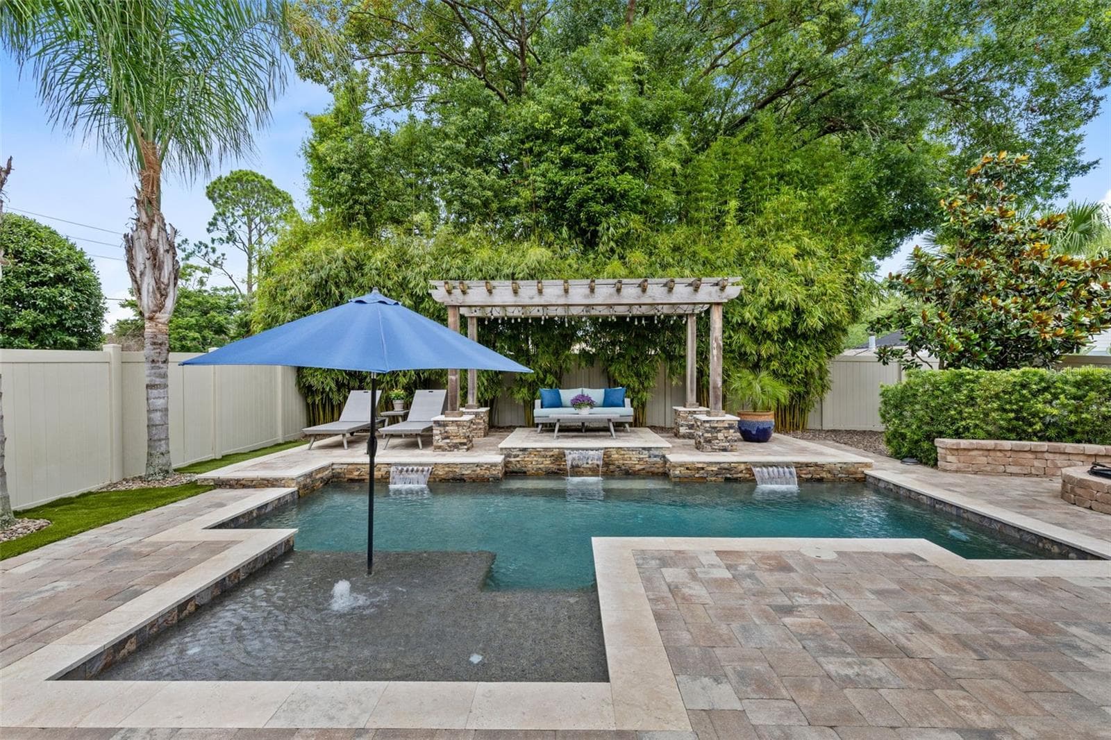 Pool area - 1448 LAKE FLORENCE WAY, WINTER PARK