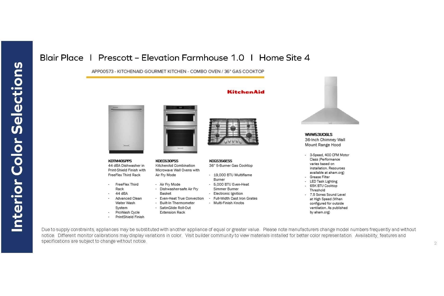 Appliance Package - Monroe