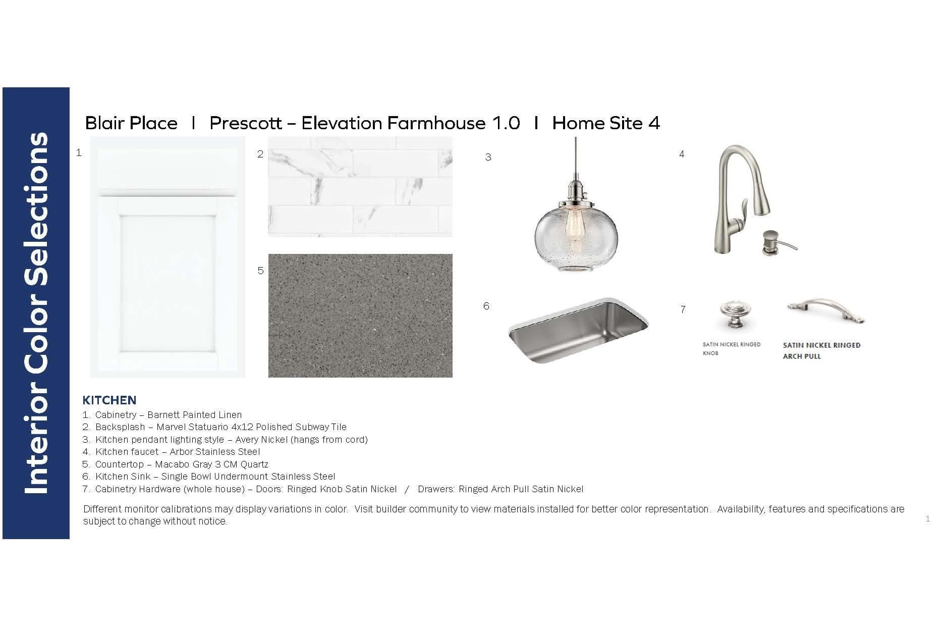 Interior Colors - Monroe