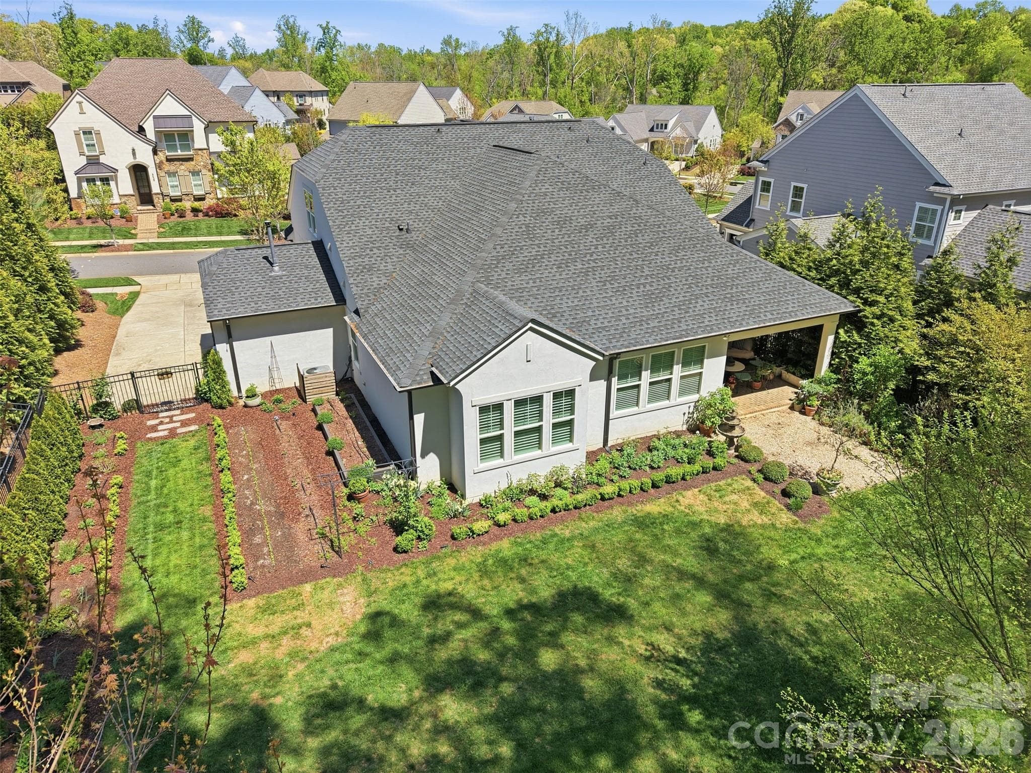 Single Family Residence at 8440 Bassinger Drive, Huntersville, photo 48 of 48