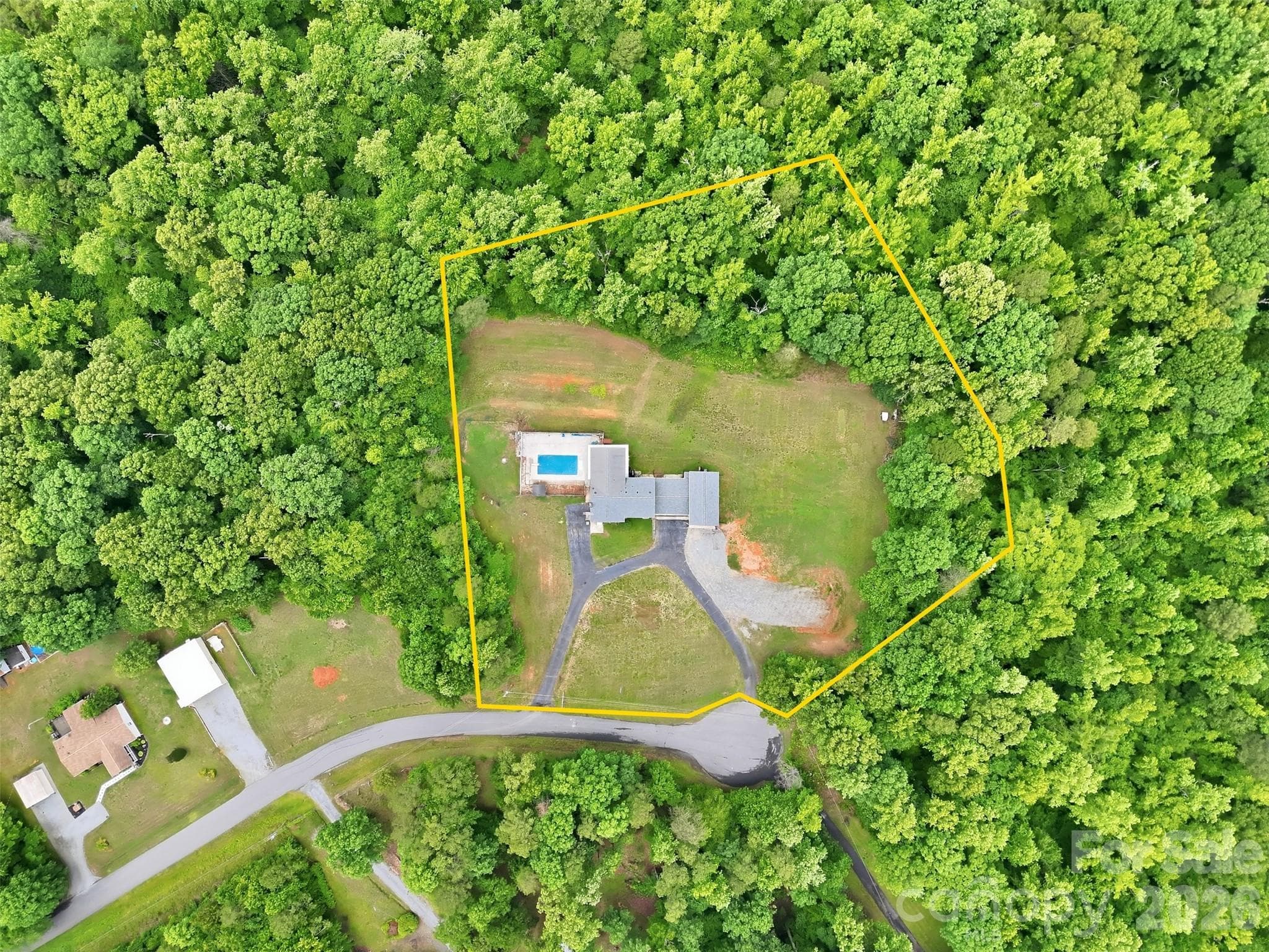 Aerial view - 229 Oakridge Road, Stanley