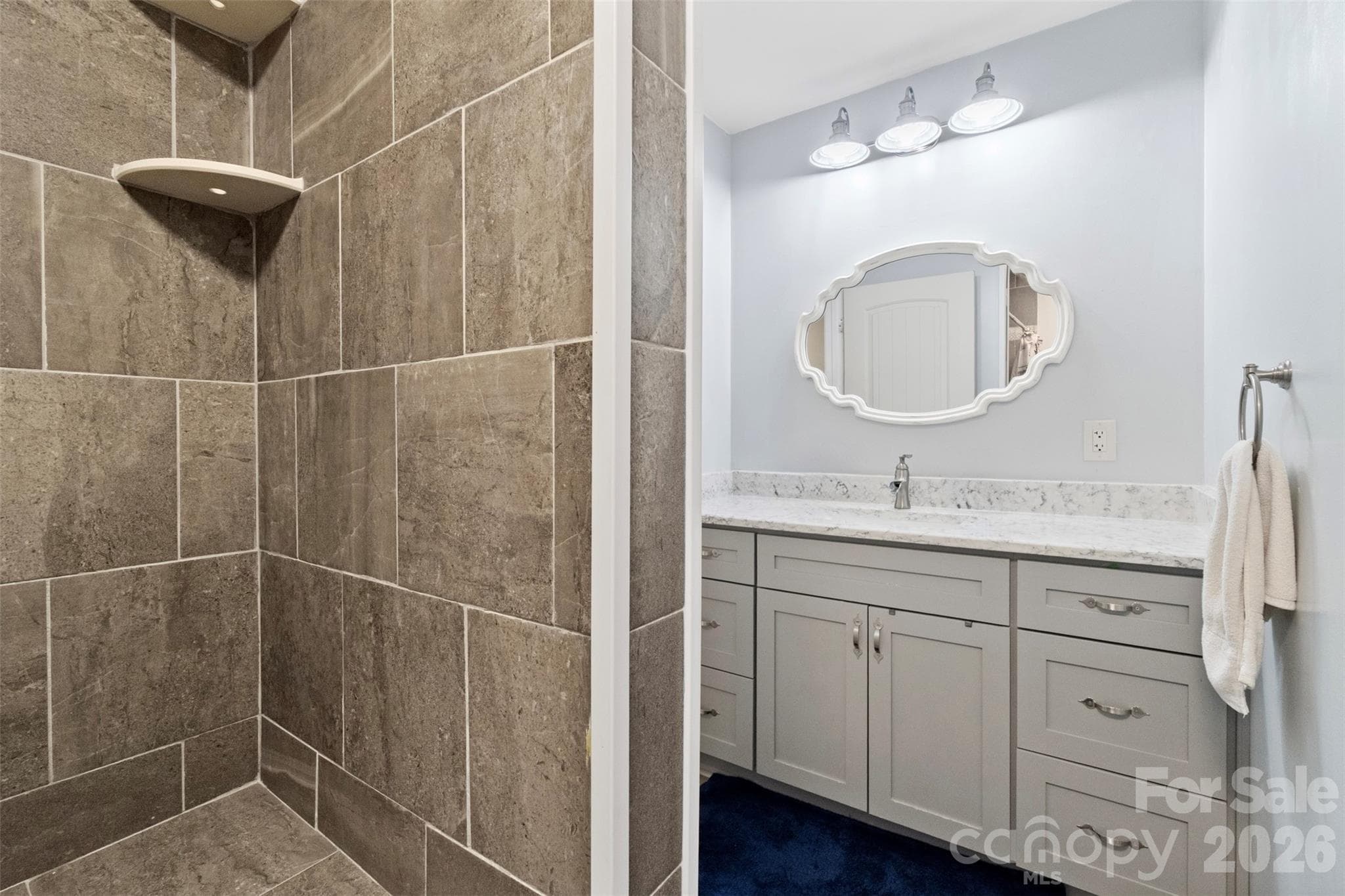 Bathroom w/shower - 229 Oakridge Road, Stanley