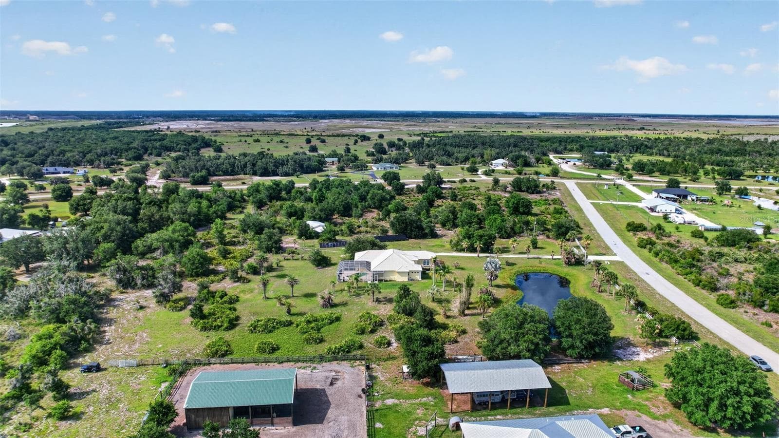 Surrounded by large homesites and natural preserves, this property offers a rare combination of privacy, space, and rural tranquility - 1210 408TH CT E, MYAKKA CITY