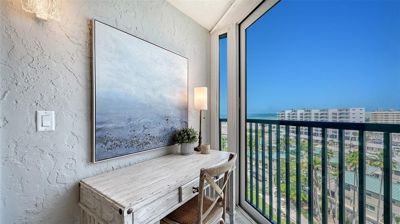 Office Area Overlooking #1 Siesta Key Beach - 5880 MIDNIGHT PASS RD #907, SARASOTA