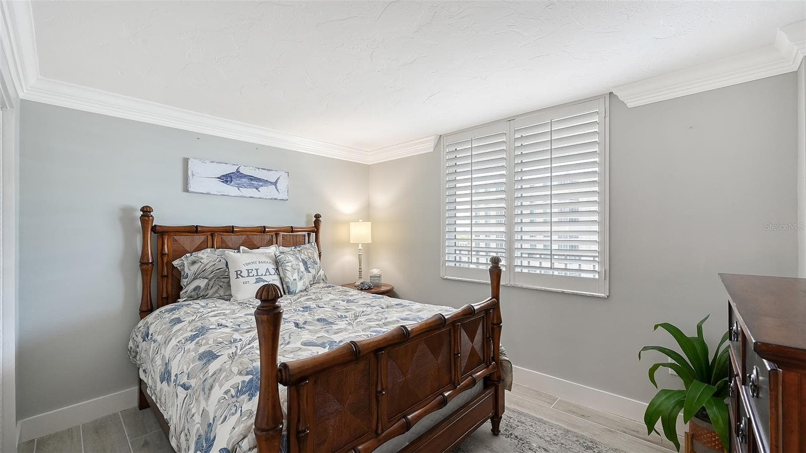 Guest Bedroom #3 with views of Siesta Key Beach - 5880 MIDNIGHT PASS RD #907, SARASOTA