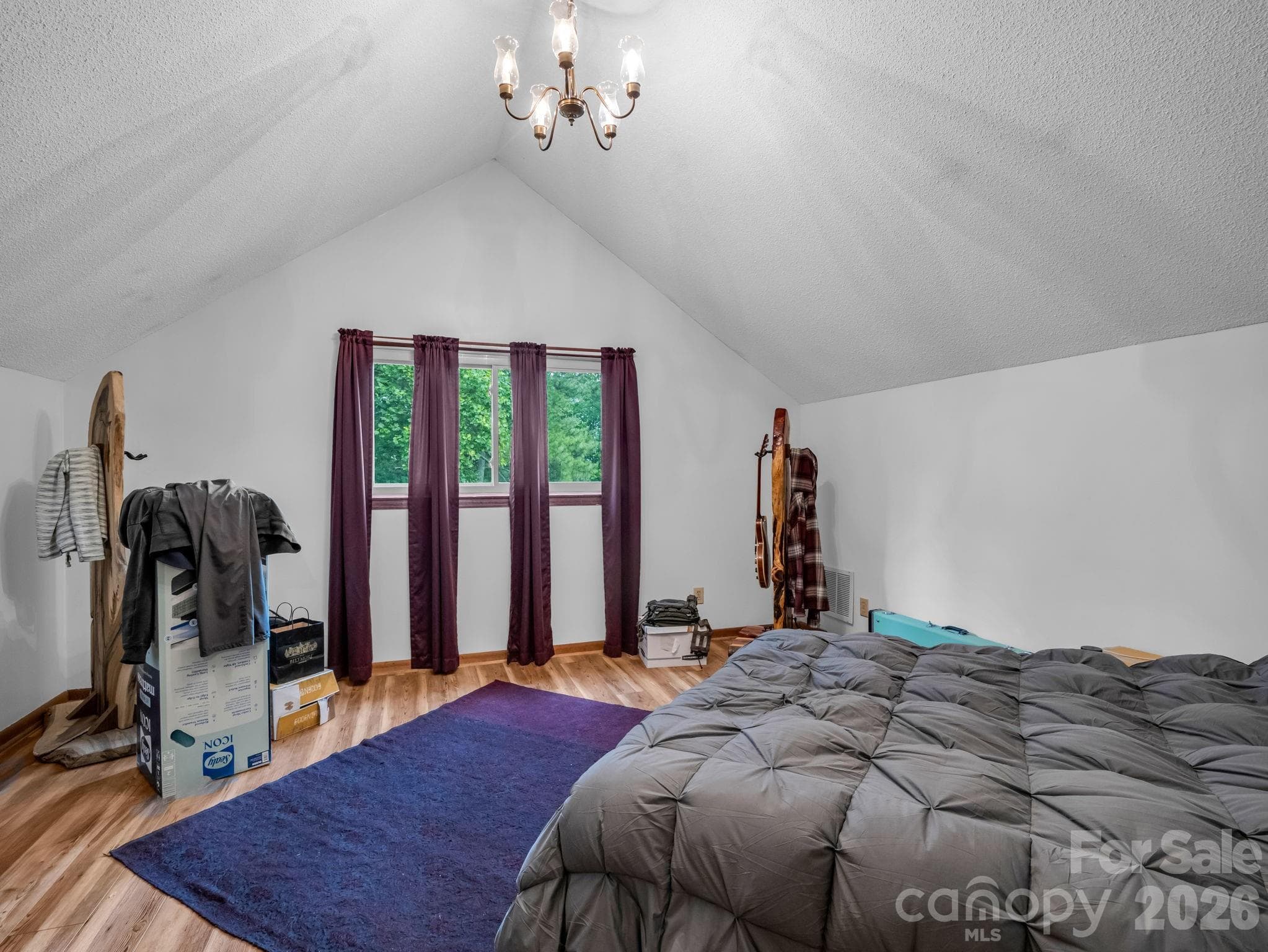 Garage apartment bedroom - 72 & 90 McEntire Road, Tryon