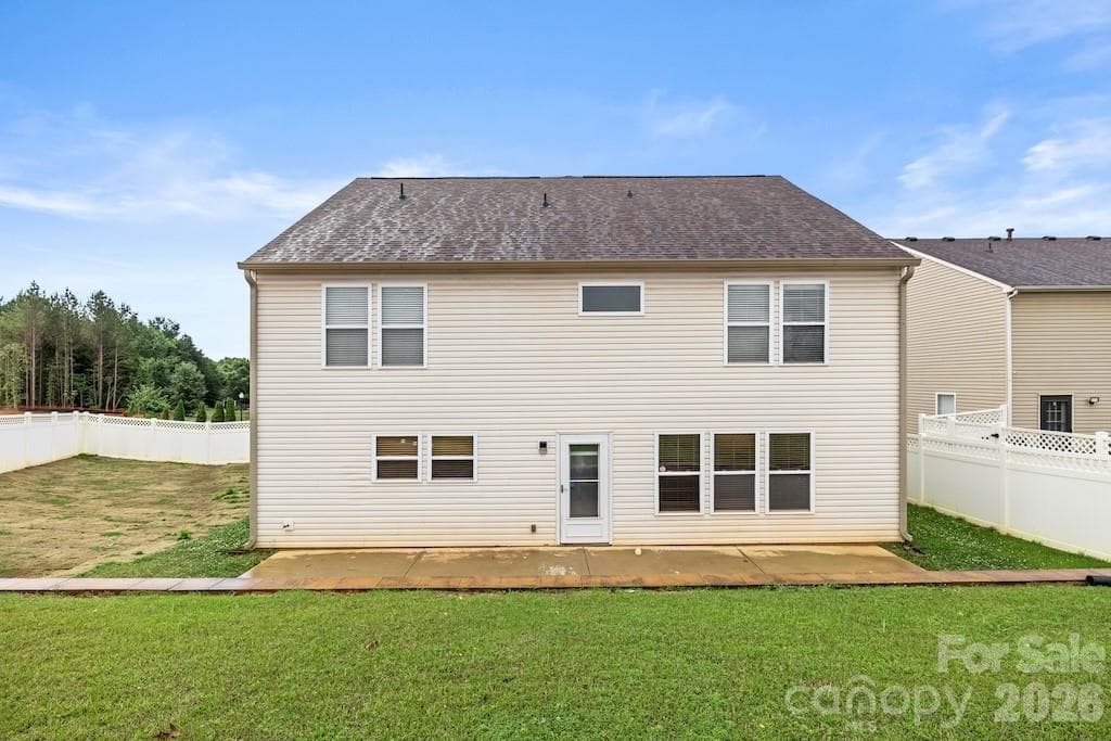 backyard and patio - Gastonia