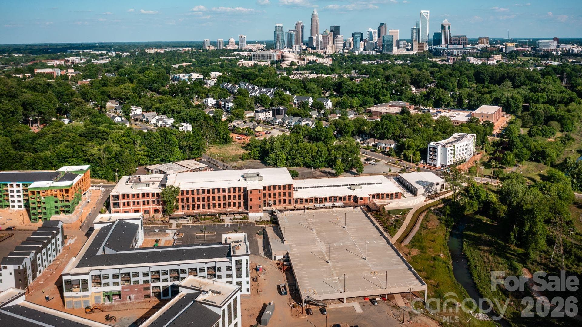 Savona Mill - massive adaptive use project just steps away featuring office, retail & apartments. - Charlotte