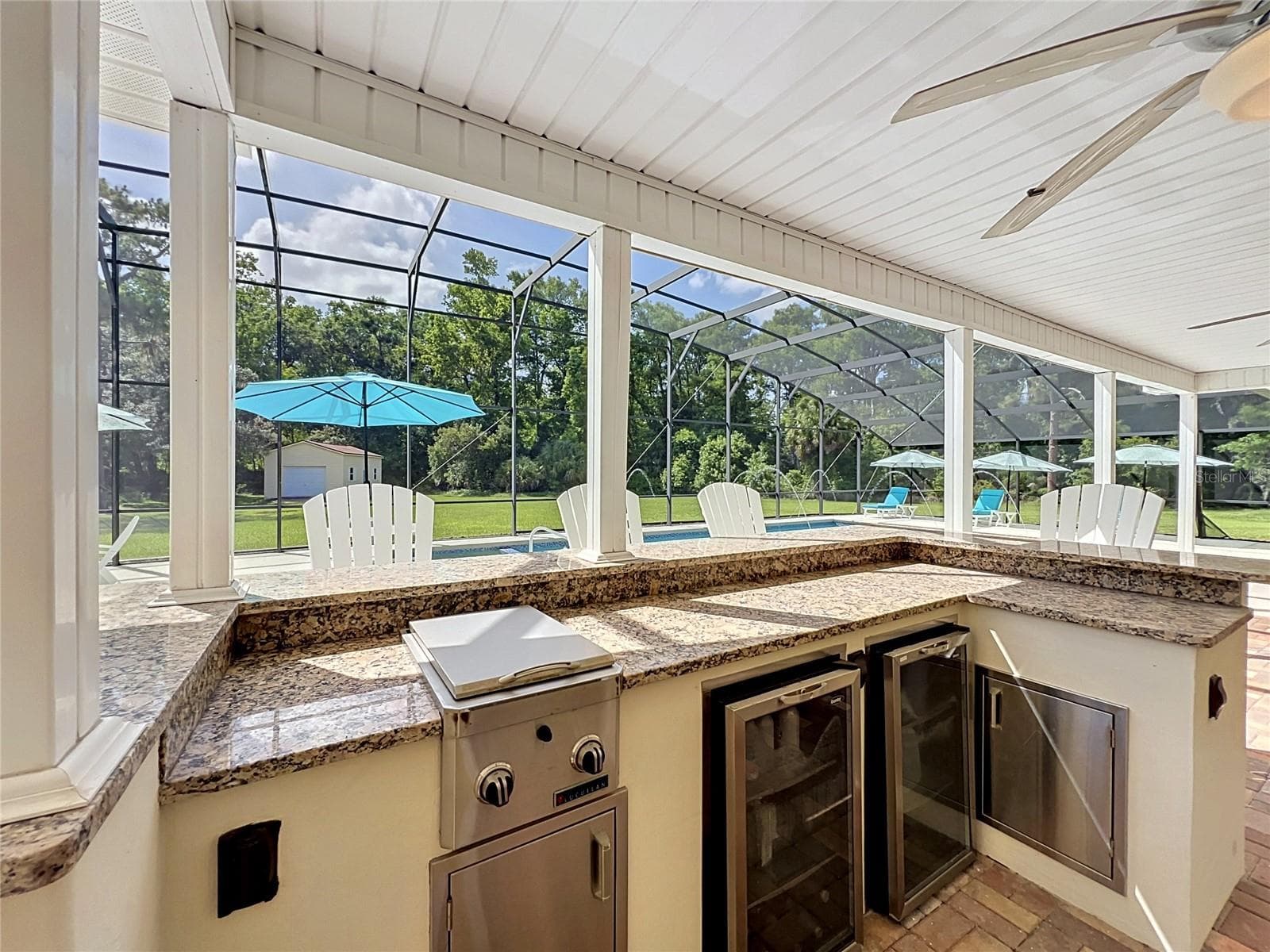 Covered Summer Kitchen - 2300 PINE MEADOWS PL, CHULUOTA