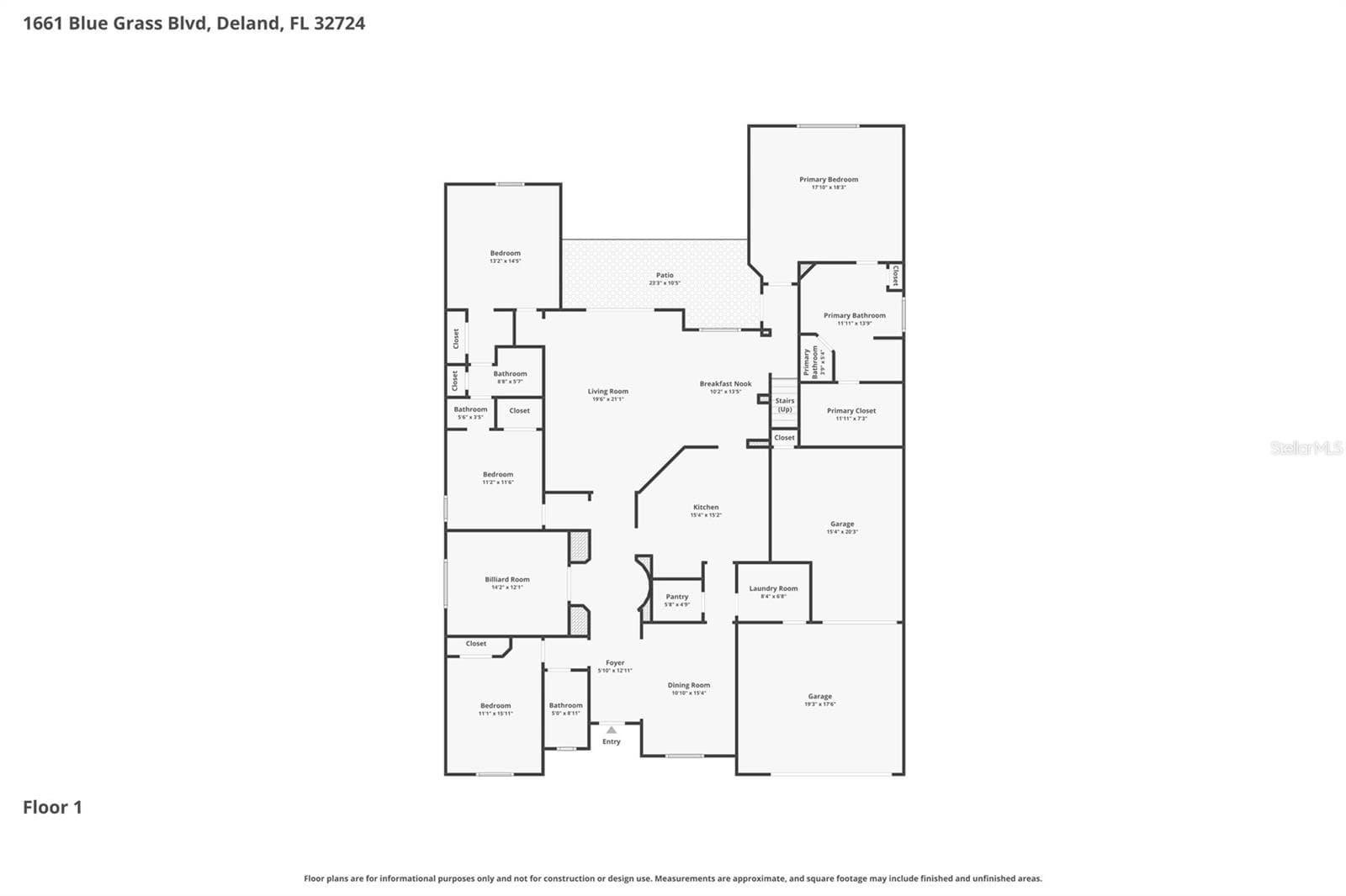 Single Family Residence at 1661 BLUE GRASS BLVD, DELAND, photo 63 of 64