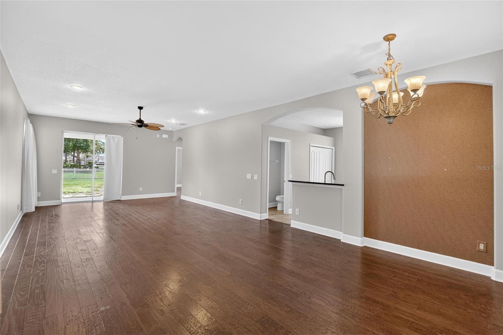 View from the front door - 21040 GREEN WING CT, LAND O LAKES