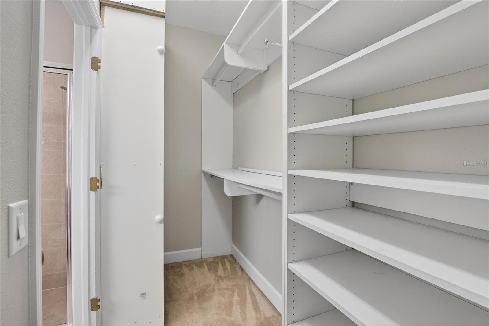 Walk in Closet with a built in Safe - 21040 GREEN WING CT, LAND O LAKES