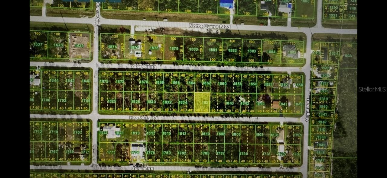 Land at 26468 HAPSBURG RD, PUNTA GORDA, photo 2 of 4