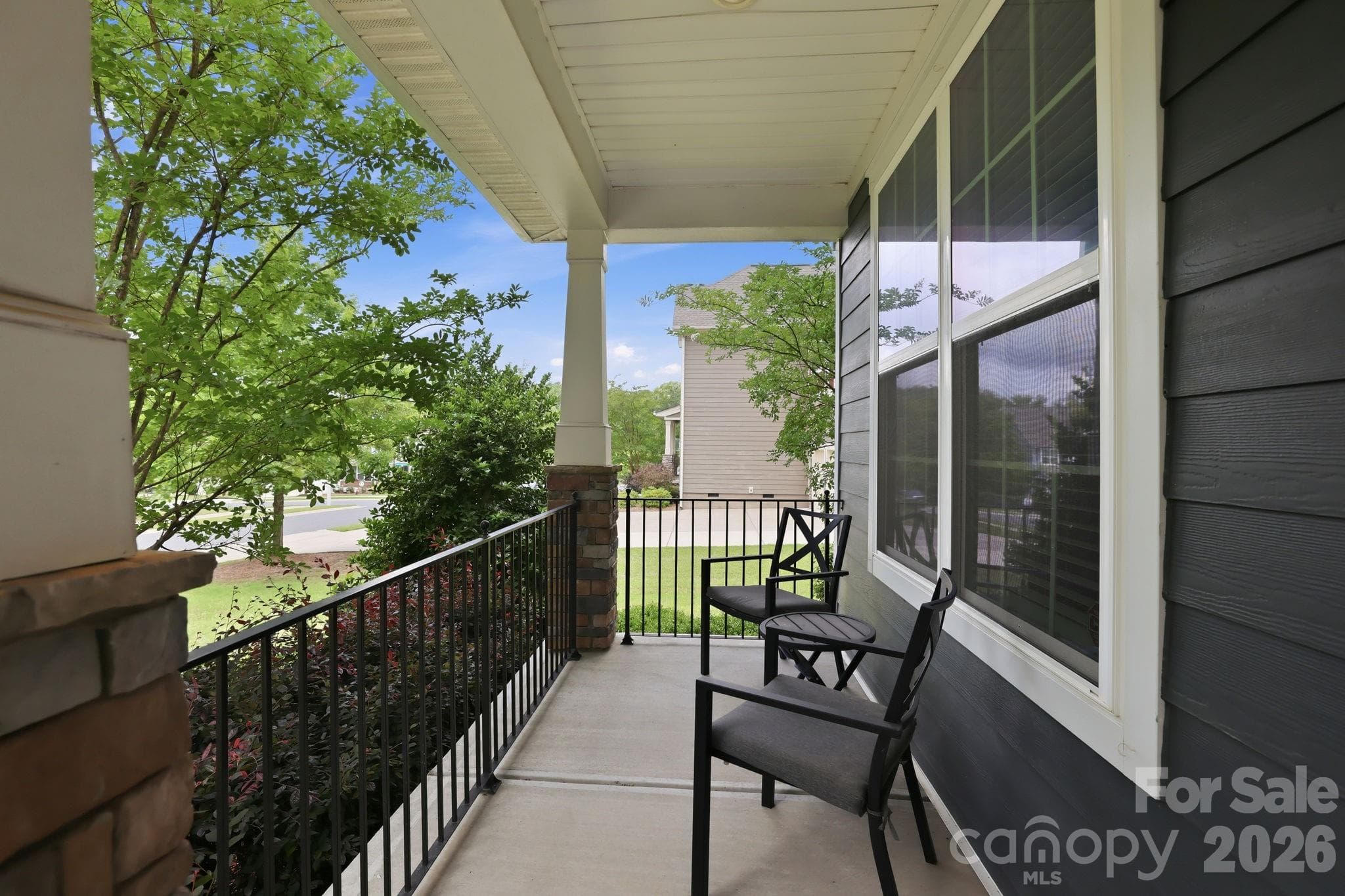 Covered Front Porch - Waxhaw
