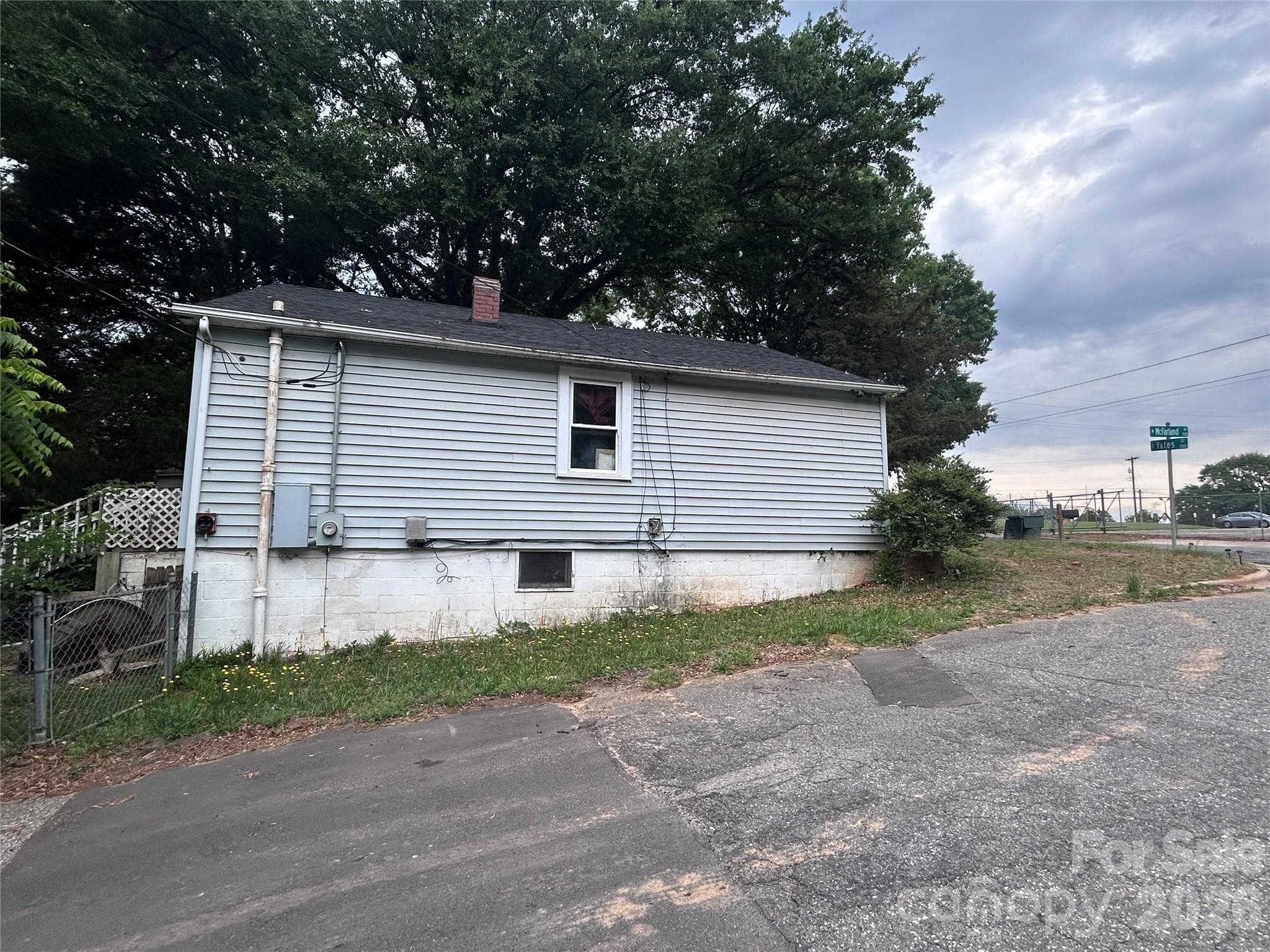 Side view of property. - Gastonia