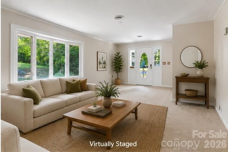 Virtually Stage Living room - Brevard