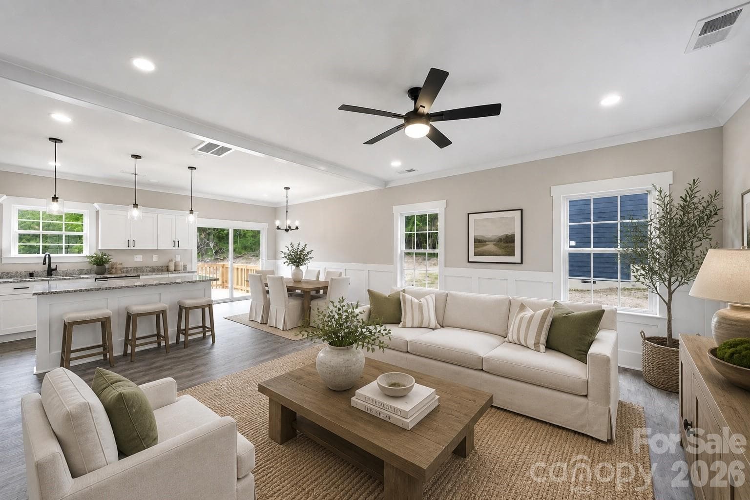 Virtually staged - 906 Dewey Street, Badin