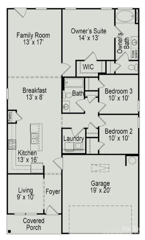 Single Family Residence at 2312 Painted Trail, Catawba, photo 11 of 14