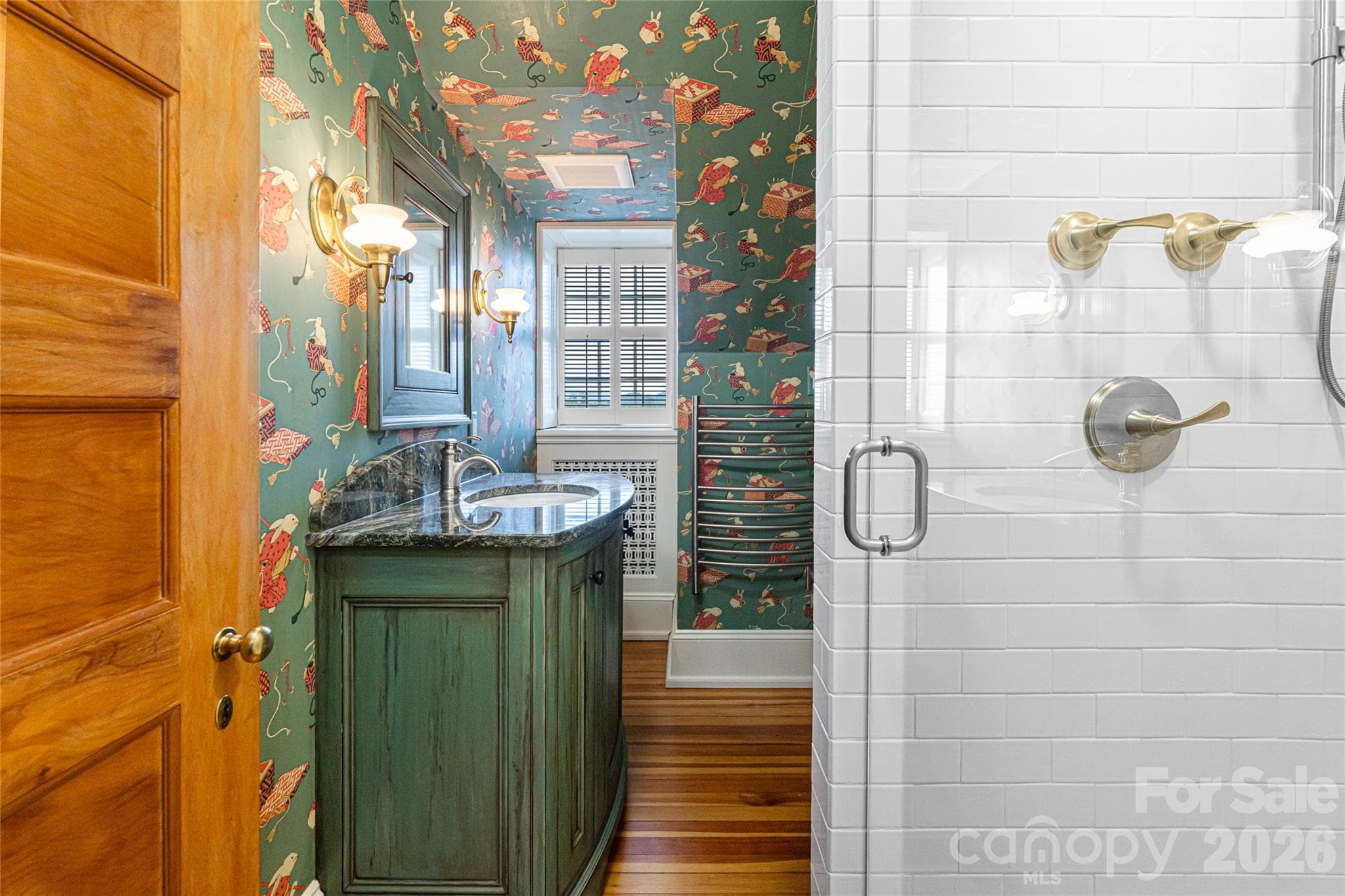 Upstairs Guest Bath - 324 Vanderbilt Road, Asheville