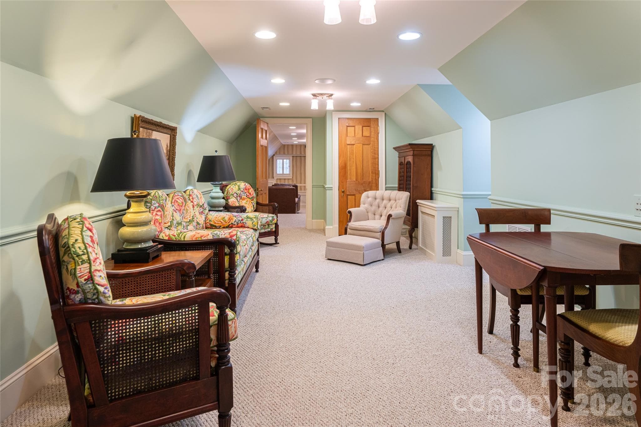 Upper Level Living Room - 324 Vanderbilt Road, Asheville