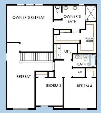 Floor Plan Second Floor - 2827 SOLETA VW, ODESSA