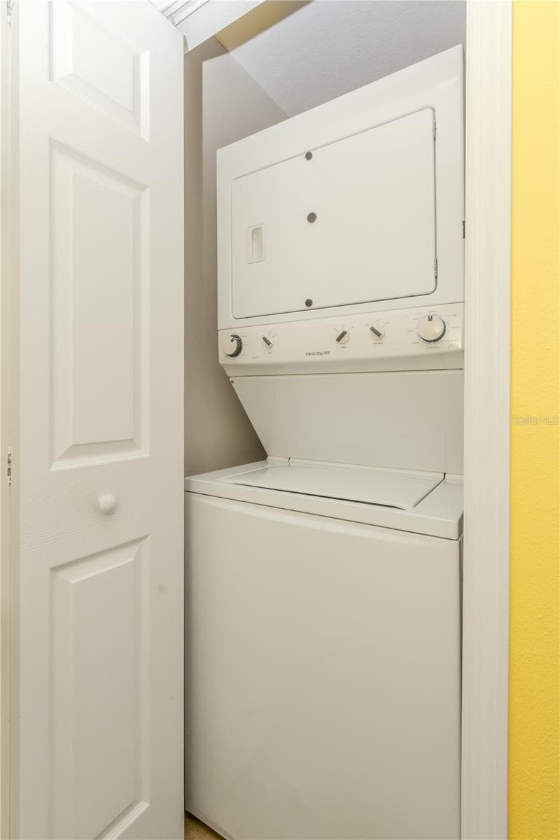 IN-UNIT WASHER/DRYER COMBO - 5605 SHORE BLVD S #1B, GULFPORT