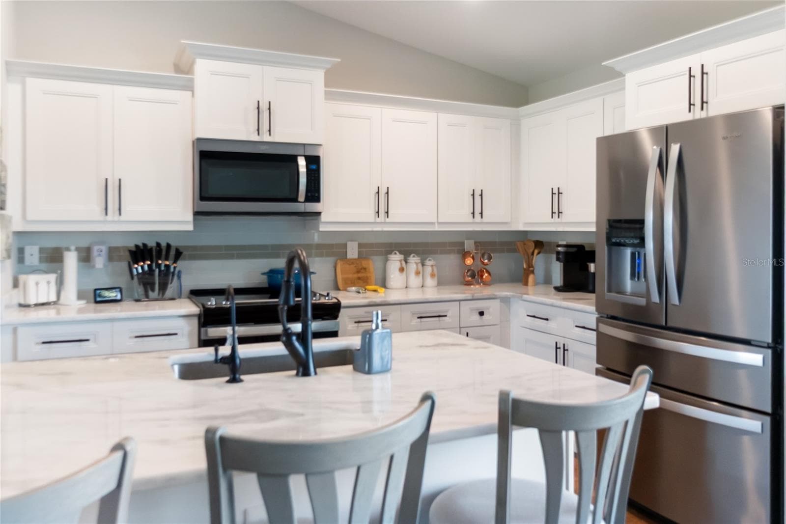 Kitchen with Island - 3397 ZORATOA AVE, NORTH PORT