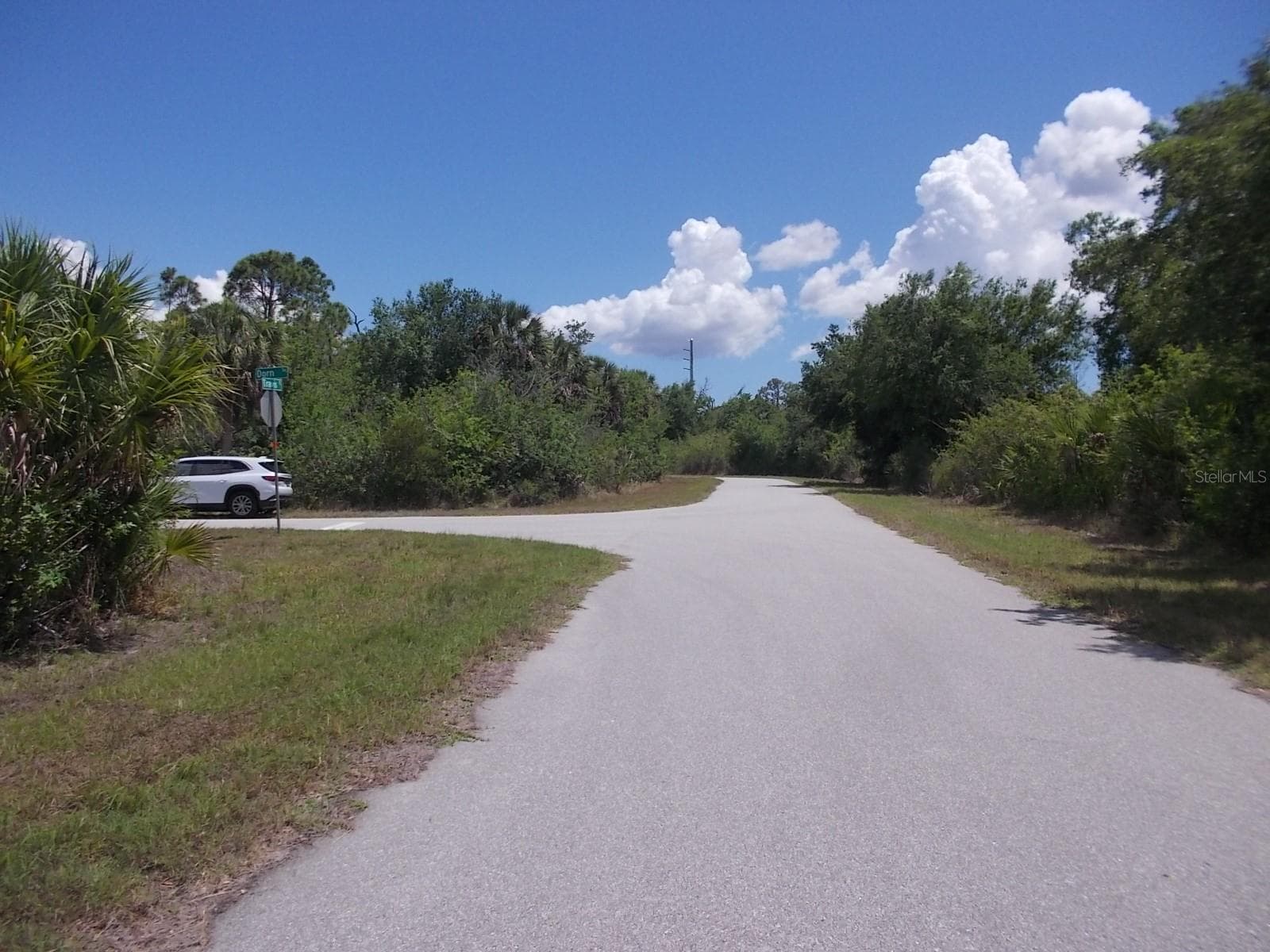 Looking South down Travis St - 15038 DORN TER, PORT CHARLOTTE