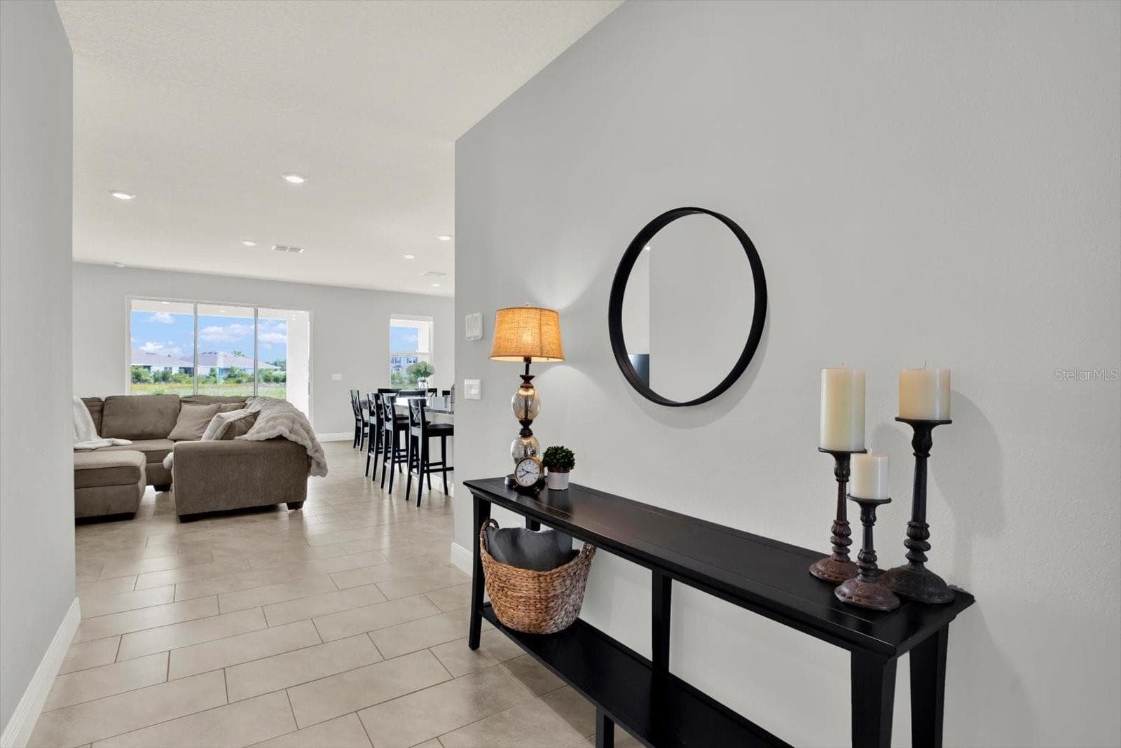 Foyer leading to open floor plan - 32332 ROSEPINE BLVD, WESLEY CHAPEL