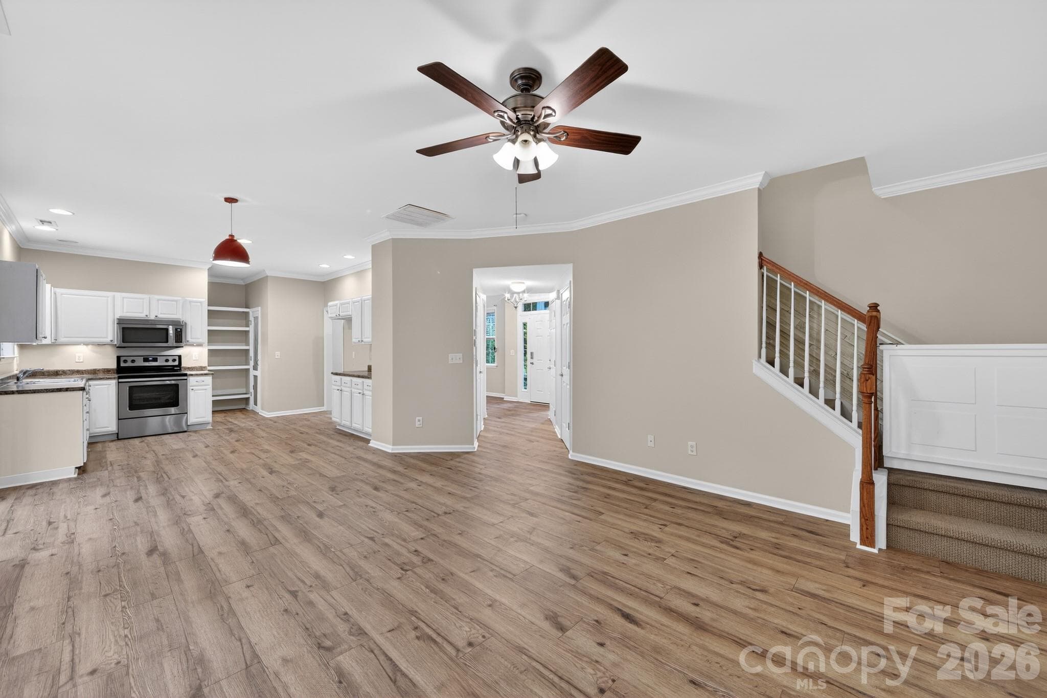 Great Room Back to Kitchen - 11 Peppermill Drive, Asheville